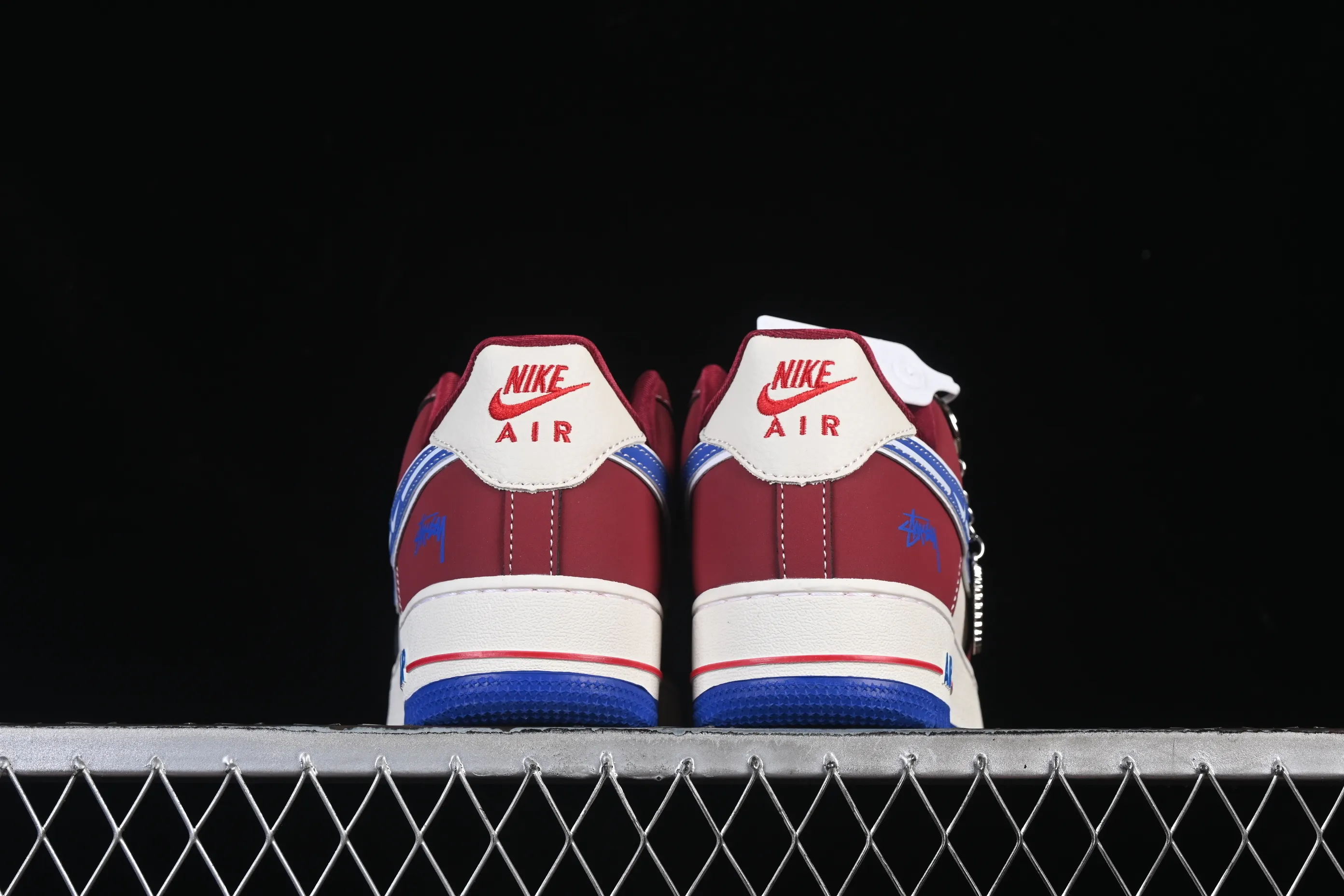 All categories Nk Air Force 1 Air Force series Nk Air Force 1 Low Air Force low-top Nike Air Force 1'07 Low Stussy co-branded caramel blue hook Air Force 1 low-top casual sneakers SY1388-005